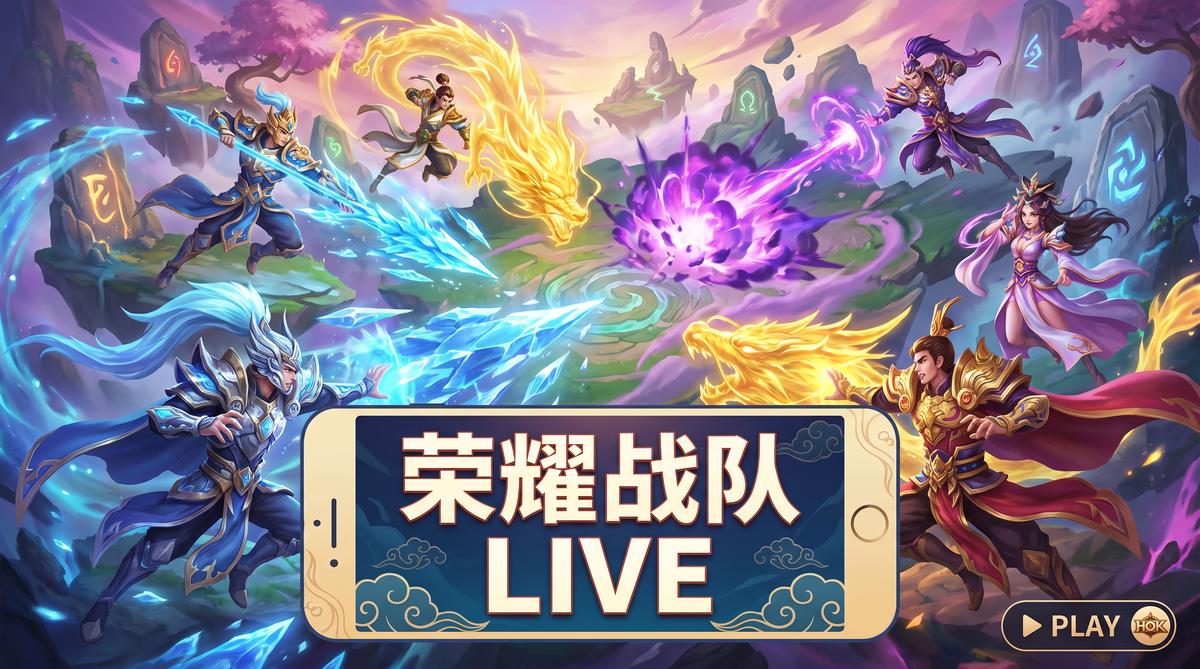抖音风王者荣耀直播